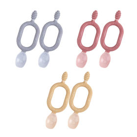 Bibado 婴儿辅食训练勺2只装