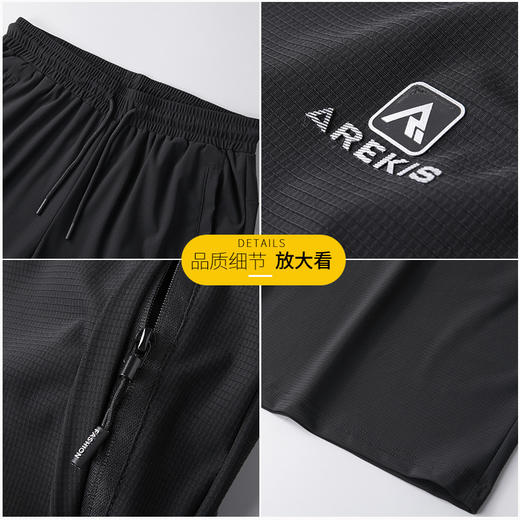 【冰丝弹力】【DK】大依优型大码男装短裤五分裤中裤弹力加肥加大大号短裤运动男士胖子 商品图2