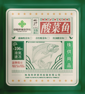 珠供尚品青柠酸菜鱼405g