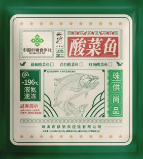 珠供尚品青柠酸菜鱼405g 商品图0