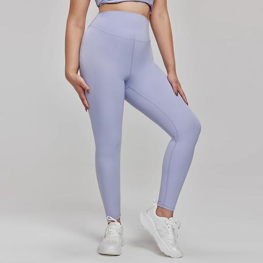 【限时秒】YOGACODE【火树银花系列】高腰收腹大码瑜伽裤7A抗菌外侧无缝健身裤梨形身材裤子女DWP215014 商品图3