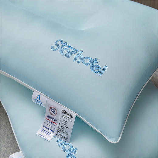 自然醒A类全棉星级酒店凉感枕头枕芯一对套家用护颈椎助睡眠酒店专用成人高低枕头芯XK 商品图10