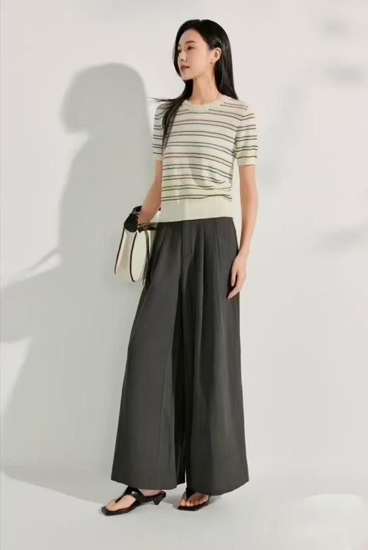 茵曼  针织衫优雅温柔 商品图2