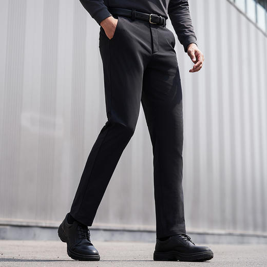 加强版龙牙隐之清风针织修身长裤加强版 商品图1