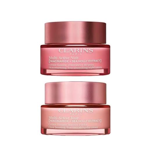 CLARINS/娇韵诗青春赋活日霜50ml+晚霜50ml 面霜套裝【香港直邮】 商品图0