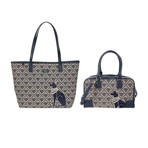 大英博物馆 盖亚.安德森猫系列 提花托特包 枕头包 大容量单肩包 商品图6