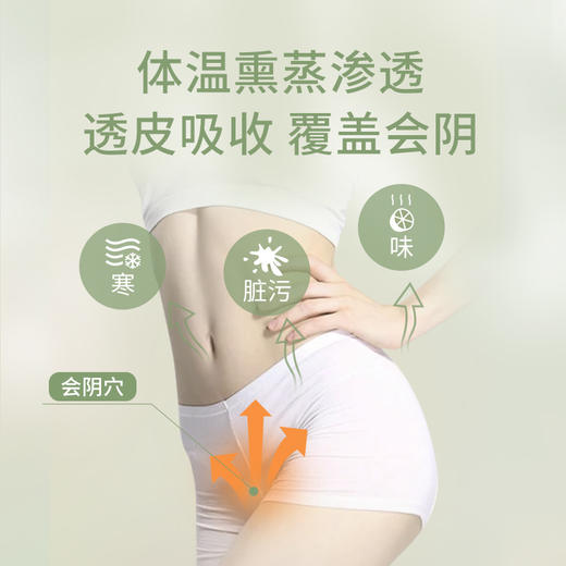 【熏蒸暖养  深层呵护】后辰发热女士专用保养贴雪莲贴  7对 商品图3
