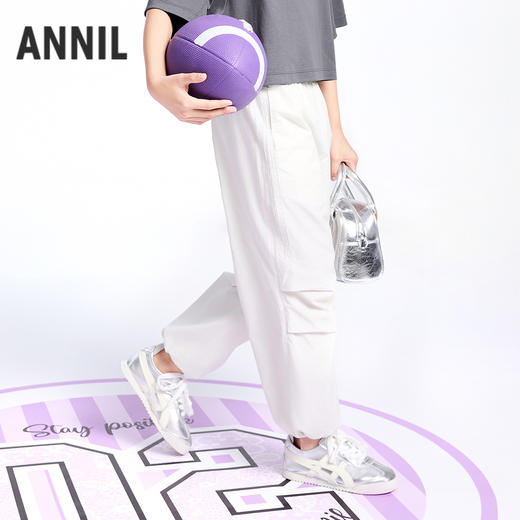 女童全腰梭织单裤夏季新款安奈儿童装实体店同款AG526674 商品图1