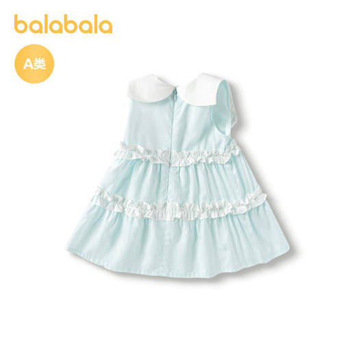 巴拉巴拉宝宝连衣裙婴儿裙子儿童公主裙女童夏装甜美气质清爽时尚 商品图2