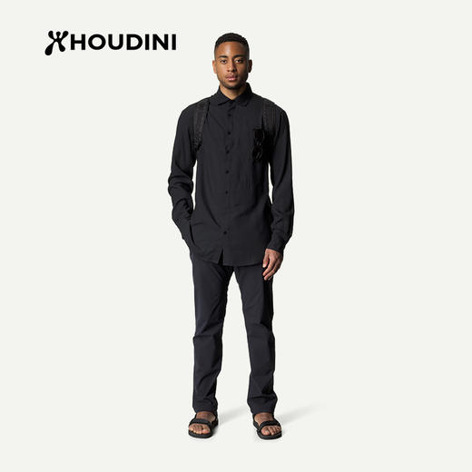 HOUDINI胡丁尼  Tree Longsleeve Shirt 树 男款户外速干长袖衬衫860008 商品图0