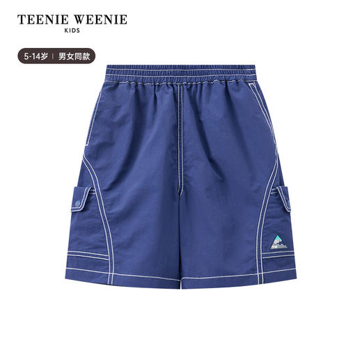 TeenieWeenie Kids小熊童装夏季男女童宽松凉感工装短裤TKTH256483N 商品图4