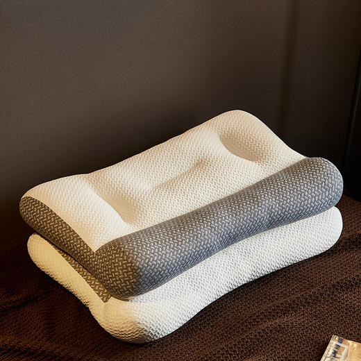 自然醒特优圆柱反牵引舒颈枕枕头枕芯护颈椎专用枕成人家用深度助睡眠学生宿舍抗疲劳XK 商品图13