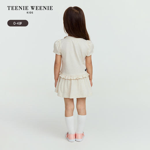 TeenieWeenie Kids小熊童装女宝宝泡泡袖短袖印花连衣裙T0OM256367I 商品图10