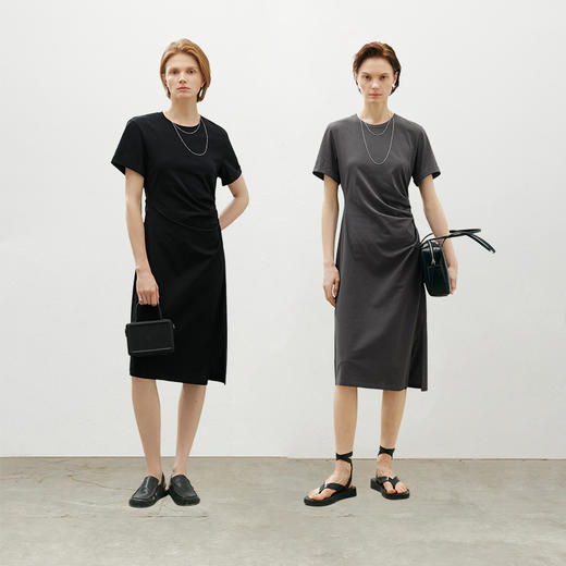 【商场同款】麦檬夏针织短袖连衣裙5F4190111 商品图3