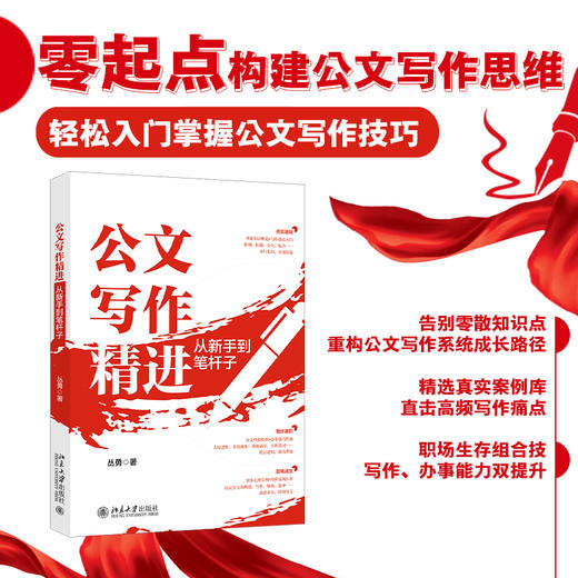 公文写作精进：从新手到笔杆子 丛勇 著 北京大学出版社 商品图1