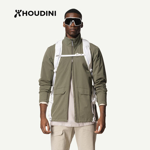 HOUDINI胡丁尼M's Go Jacket 走起男户外徒步软壳风衣夹克外套 860028 商品图2