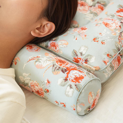 法式玫瑰系列分区枕头护颈椎助睡眠专用荞麦皮成人睡觉家用单人 商品图0
