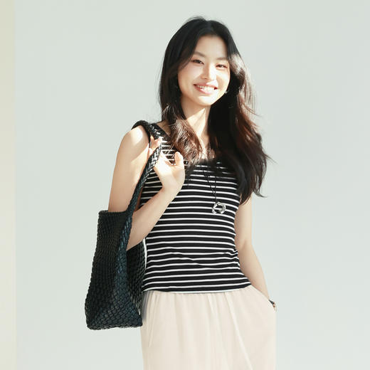 【商场同款】伊芙丽夏针织背心1F4500851 商品图3