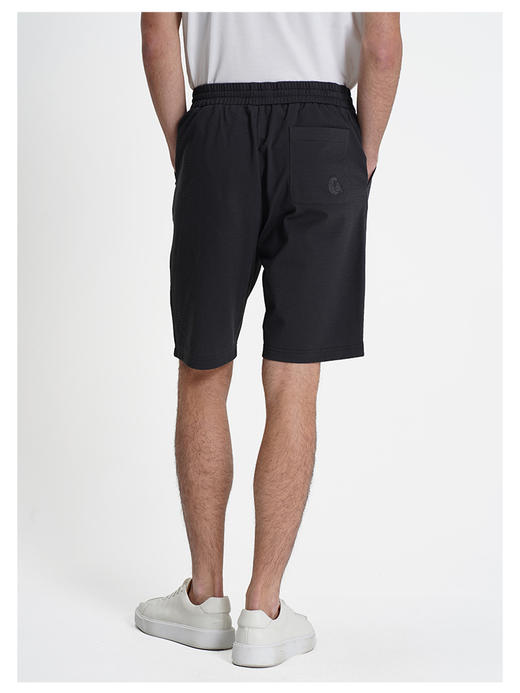 callisto灰色棉混纺休闲短裤 商品图4