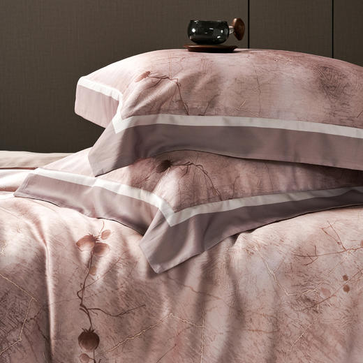 如意缎四件套-梅舞轻影  80S天丝棉×贡缎工艺 商品图3