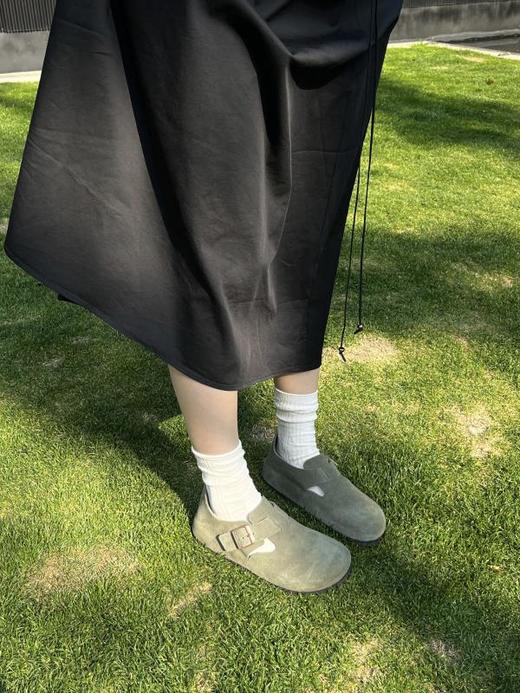 2.8mm超厚牛反绒、经典4层软木鞋床，EVA防滑纹路大底半拖款、全包款 商品图2