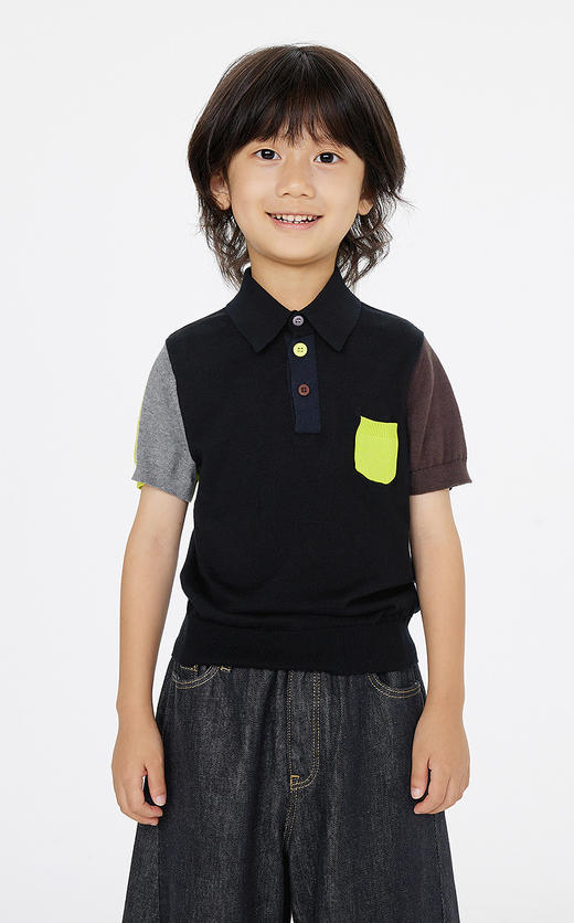 jnby  25年夏款  短袖套头针织衫  1P4312220 商品图2