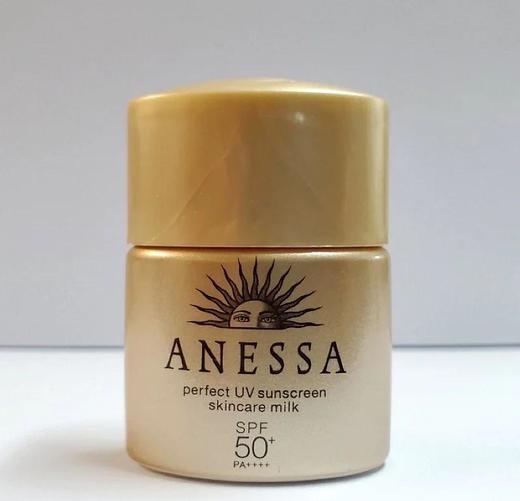 【中小样】安热沙金灿倍护防晒乳12ml 资生堂安耐晒防晒霜 商品图2