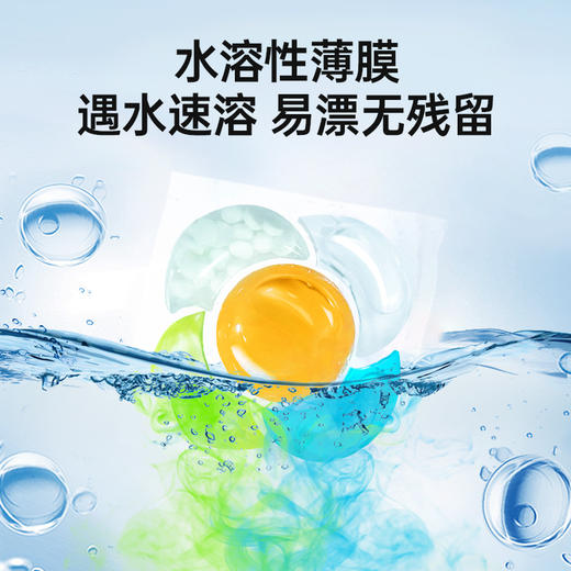 粮票|5D香氛洗衣凝珠  10倍洁净 除菌除螨留香护衣 炫彩护色 148颗 商品图4