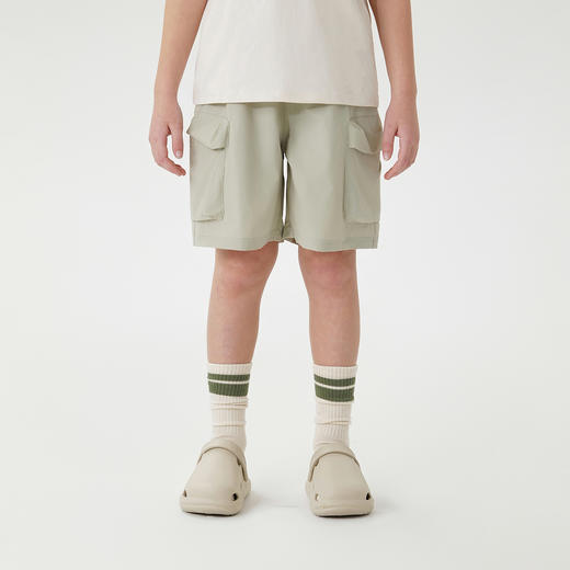 [轻量速干]马克珍妮男女童工装运动短裤 儿童裤子夏装新款550365 商品图1