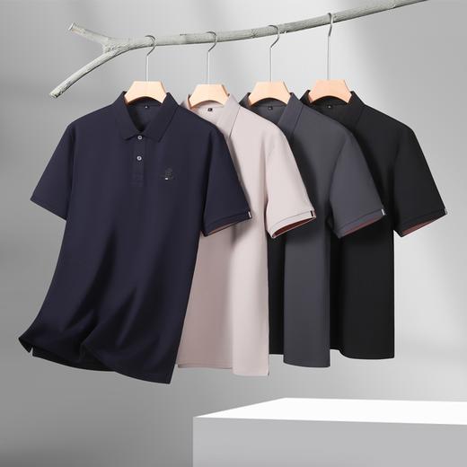 【棉质】【DK】大依优型大码短袖POLO衫加肥加大半袖体恤夏季款肥佬宽松商务休闲百搭上衣男士胖子 商品图3