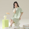 睡裙女夏季纯棉女士性感短袖孕妇春秋款清淡睡衣女款夏天2025新款 商品缩略图0