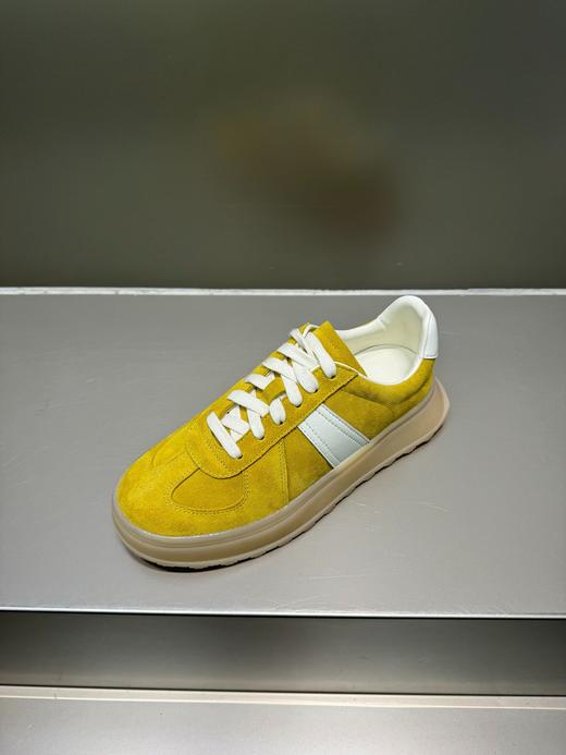 德训鞋女厚底休闲单鞋！2025春夏新款复古拼色百搭真皮板鞋运动鞋子！ 商品图9