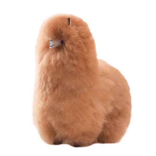 温暖驼30厘米羊驼毛绒玩偶公仔 4色可选：米色，驼色，粉色，白色 商品图3