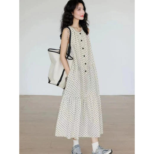 裁缝学苑AQ438背心裙纸样女装新款圆领无袖宽松连衣裙a字裙样板 商品图1