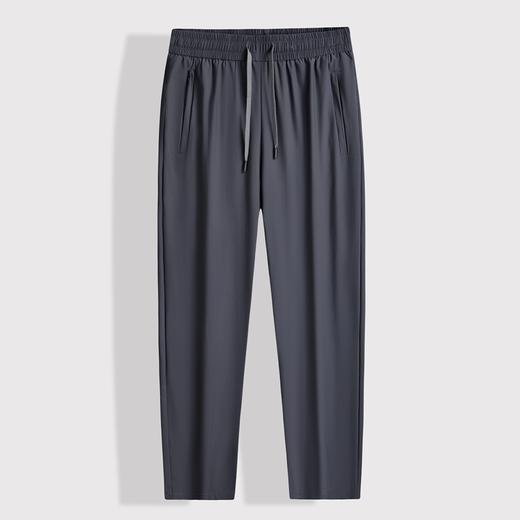 【DSF】大依优型大码冰丝裤直筒休闲运动夏季长裤弹力大号裤子加肥加大松紧腰宽松 商品图4