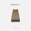COCO ZONE 刘一一2025新款撞色格纹气质显瘦半身裙ACD1A0218 商品缩略图1