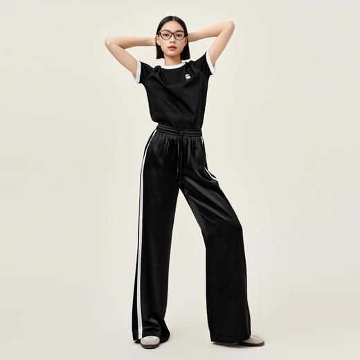 【商场同款】伊芙丽夏厚T恤1F4100481 商品图1