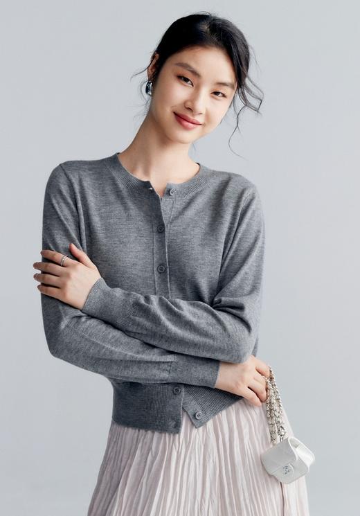 升级可机洗进口澳洲超细羊毛开衫罩衫 商品图8