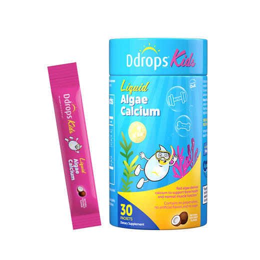 【跨境】加拿大Ddrops 滴卓思儿童海藻钙30条/罐 商品图0