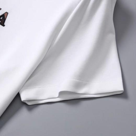 经典字母logo简约休闲莫代尔亲肤柔顺男士圆领半袖百搭T恤   YH-FL87381* 商品图6