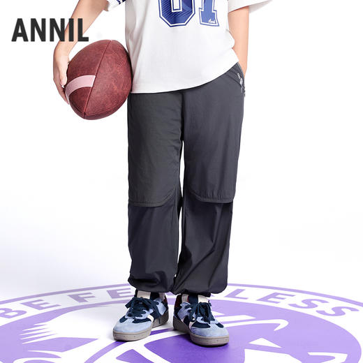 【实体店同款】男童全腰梭织单裤夏季新款安奈儿童装AB526643 商品图0