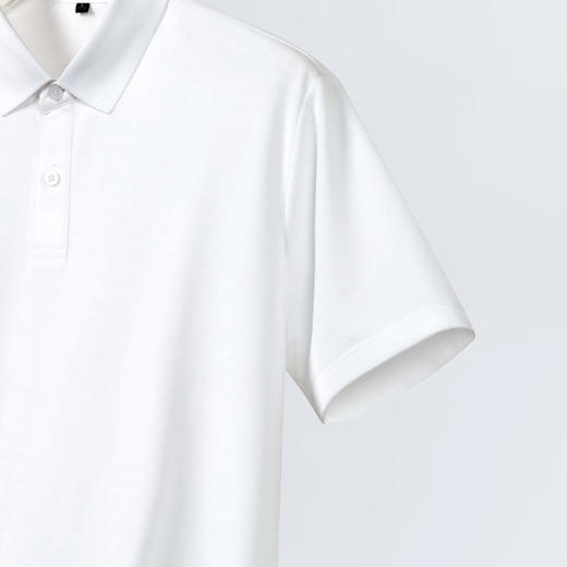 【含桑蚕丝】罗蒙夏季7A抗菌短袖POLOP衫男女款休闲凉感短袖T恤男短袖上衣 商品图9