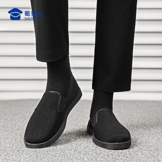 【三代耐磨防滑布鞋】防泼水通勤布鞋轻便一脚蹬休闲鞋老北京布鞋XB502 商品图6