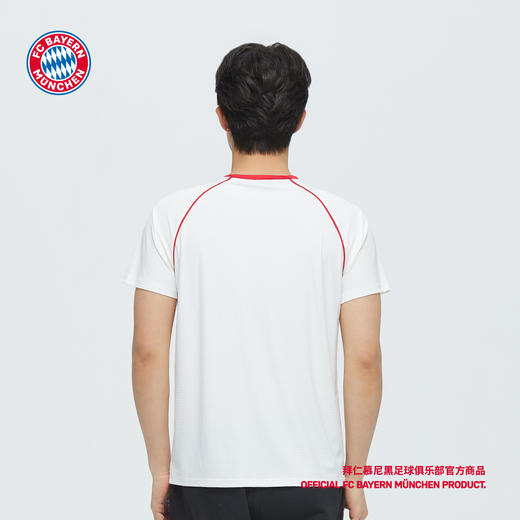 【官方正版】拜仁慕尼黑足球俱乐部丨简约男女运动训练短袖T恤 商品图2