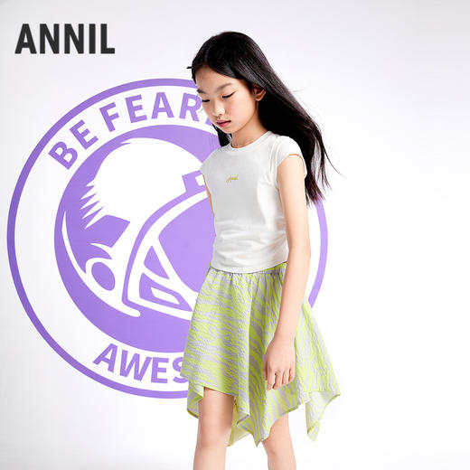 【实体店同款】女童套装夏季新款安奈儿童装AG521660 商品图1