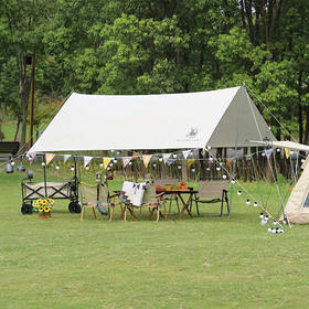 徽羚羊 云沐 四角天幕 涂银 3*3m 流沙金