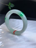 512525，57飘阳绿手镯，清新白底，飘几抹阳绿色，底妆均匀干净，色阳绿 商品缩略图4