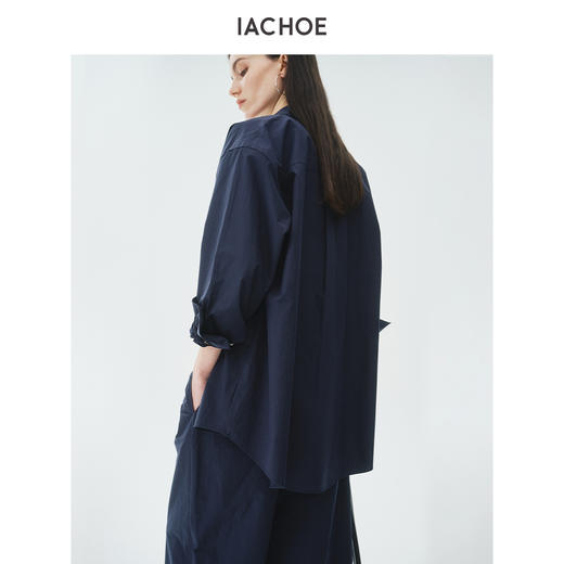 棉仓3621504012-IACHOE全棉两色衬衫 商品图0