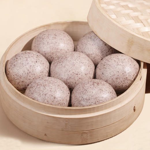 富世康粗粮馒头 紫薯黑米馒头早餐儿童老面饽饽早点加热即食 商品图8