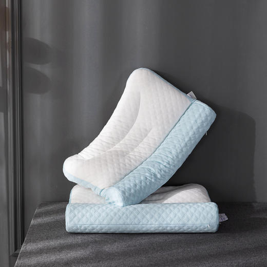 自然醒高分子软管记忆棉牵引颈椎枕头护颈椎助睡眠护颈枕芯单人家用颈椎专用枕XK 商品图2